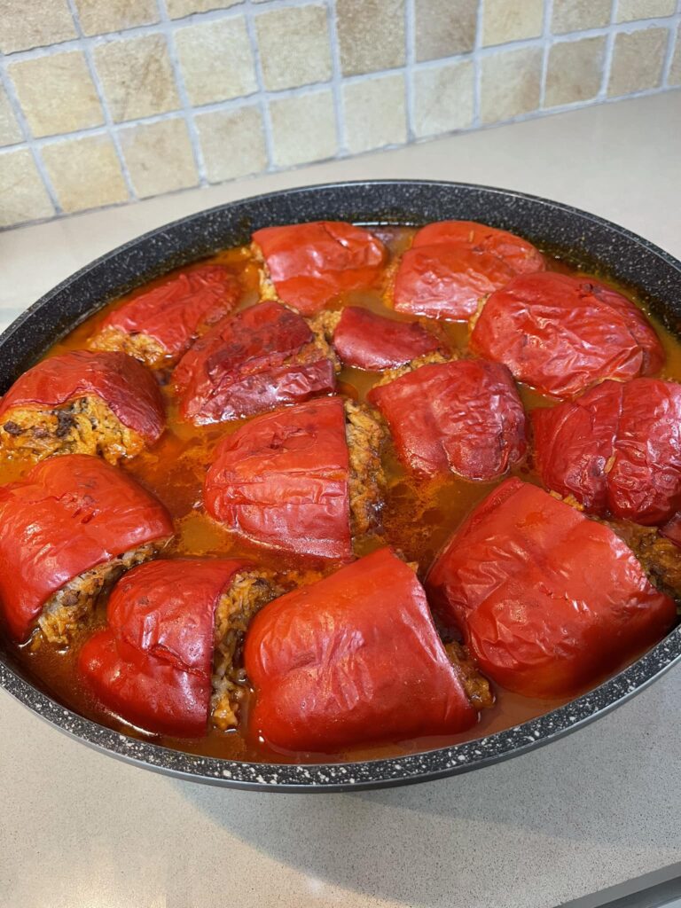 מתכון לפלפלים ממולאים הטעימים שהכנתי - אמא מבשלת
